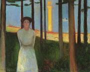 Edvard Munch Summer Night's Dream oil